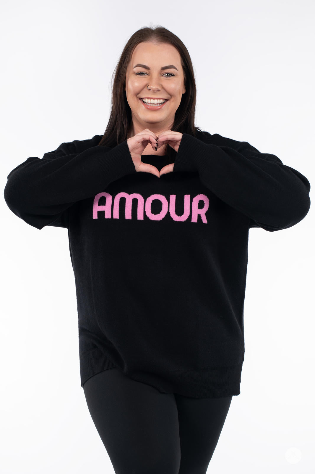 Amour Crew Neck Sweater