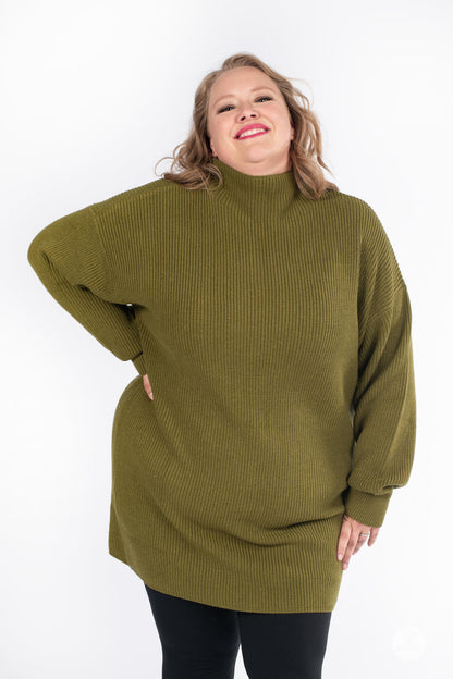 Luxe Knit Sweater Dress