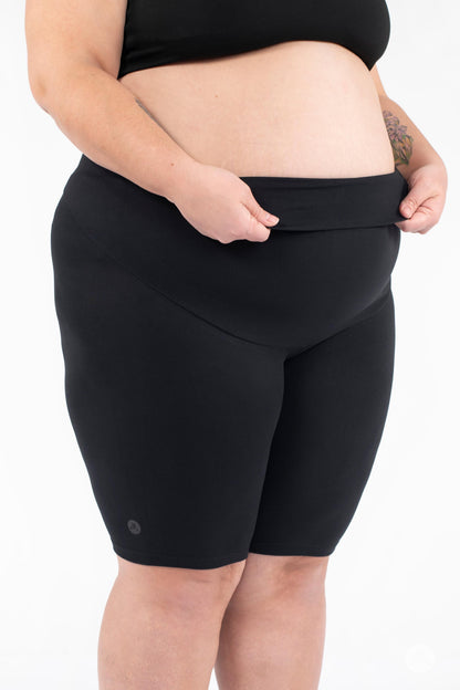 Maternity Biker Shorts Black