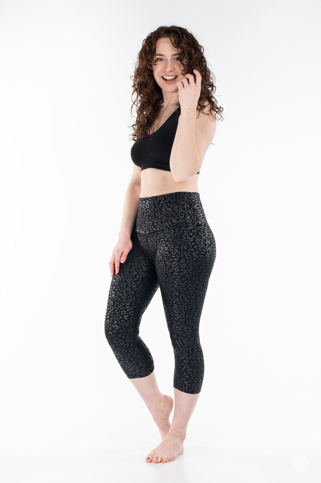 Onyx Wide Waistband Crops