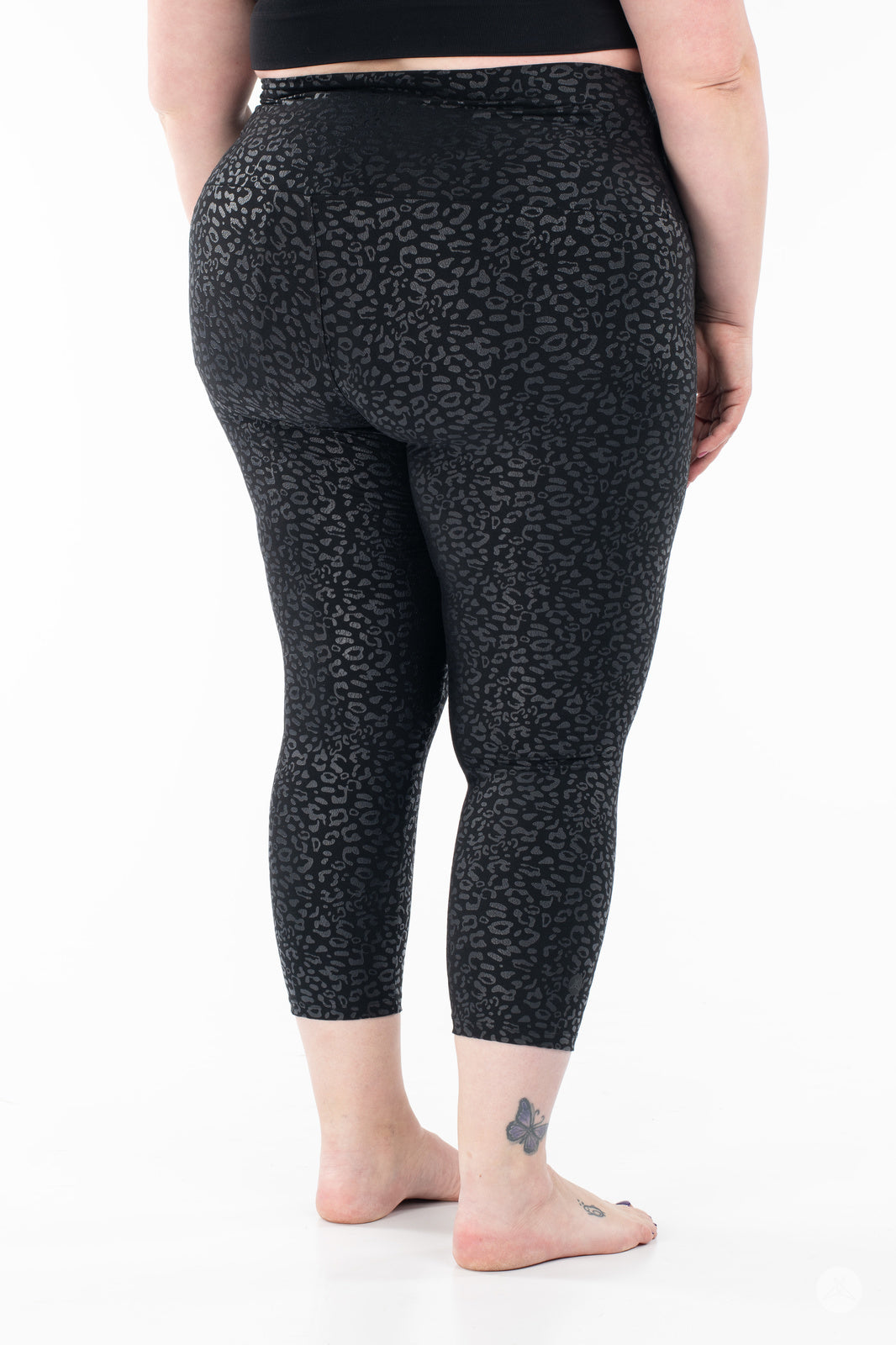 Old Navy High-Waisted Sparkle-Knit Ankle Leggings