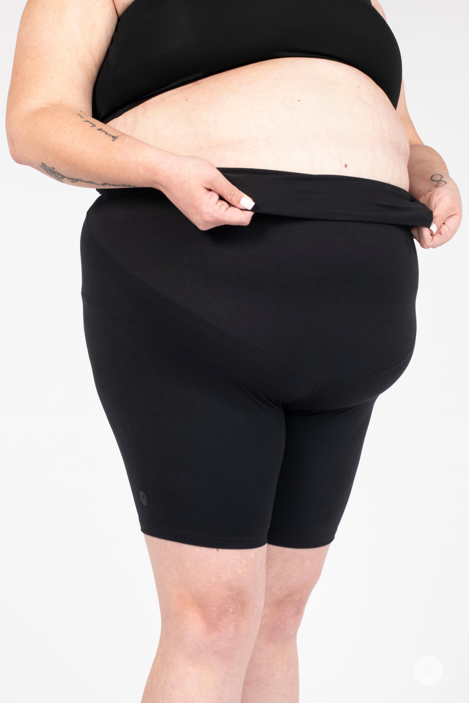 Maternity Biker Shorts Black