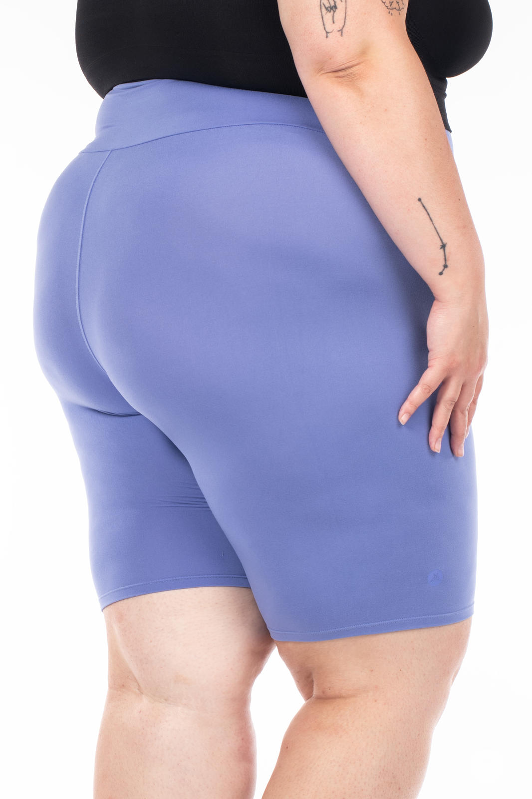 Periwinkle Blue Gym Shorts  Light Blue Spandex Shorts - Savage