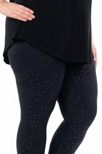 Silver Sparkle Leggings