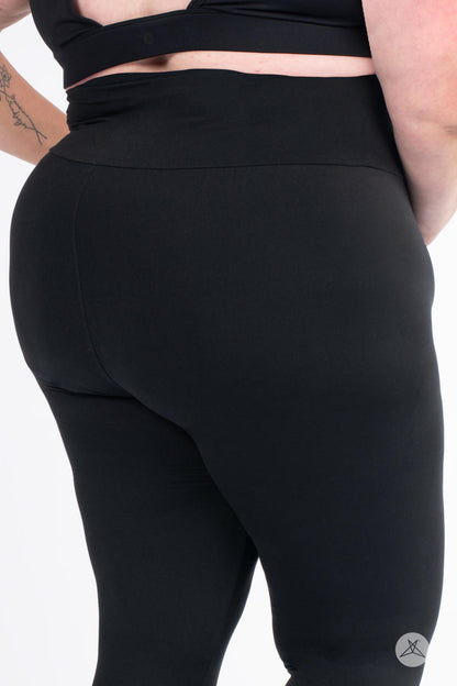 Black High-Waisted Leggings