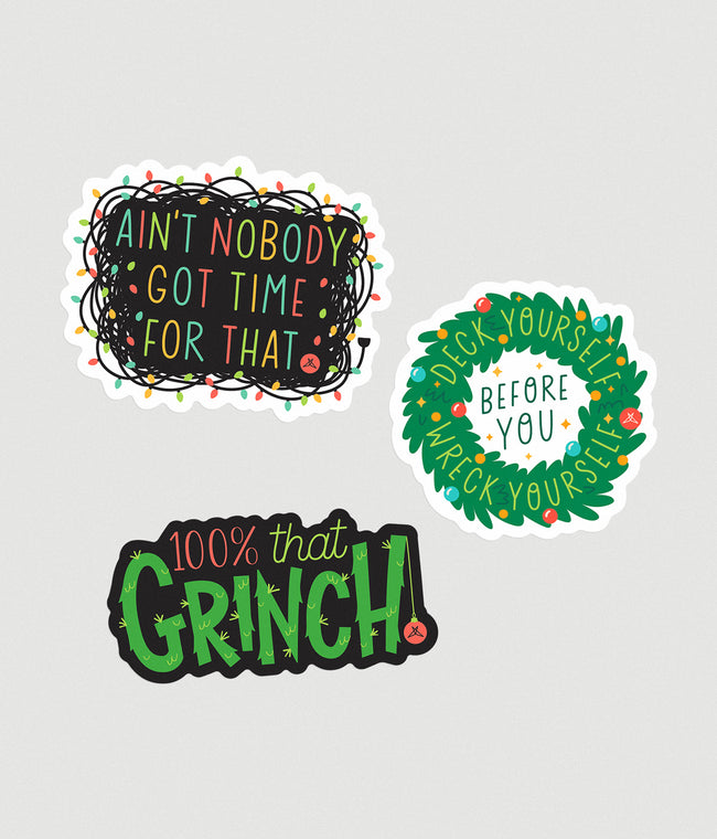 Sassy Christmas Sticker Pack