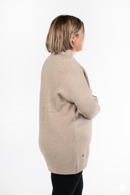 Ottoman Mock Neck Sweater