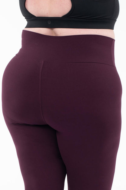 Blackberry High-Waisted Leggings