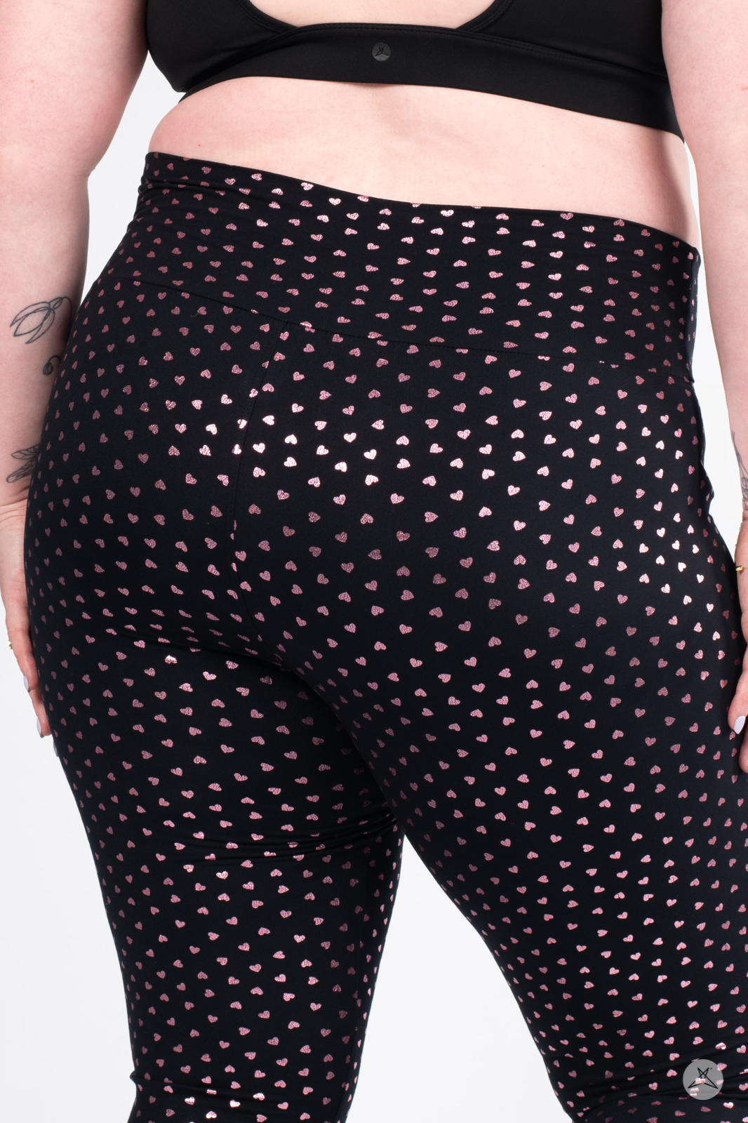 Sweetheart Sparkle High-Waisted Leggings