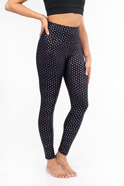 Sweetheart Sparkle High-Waisted Leggings