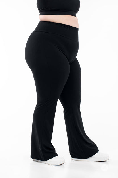 Black Flare Leggings