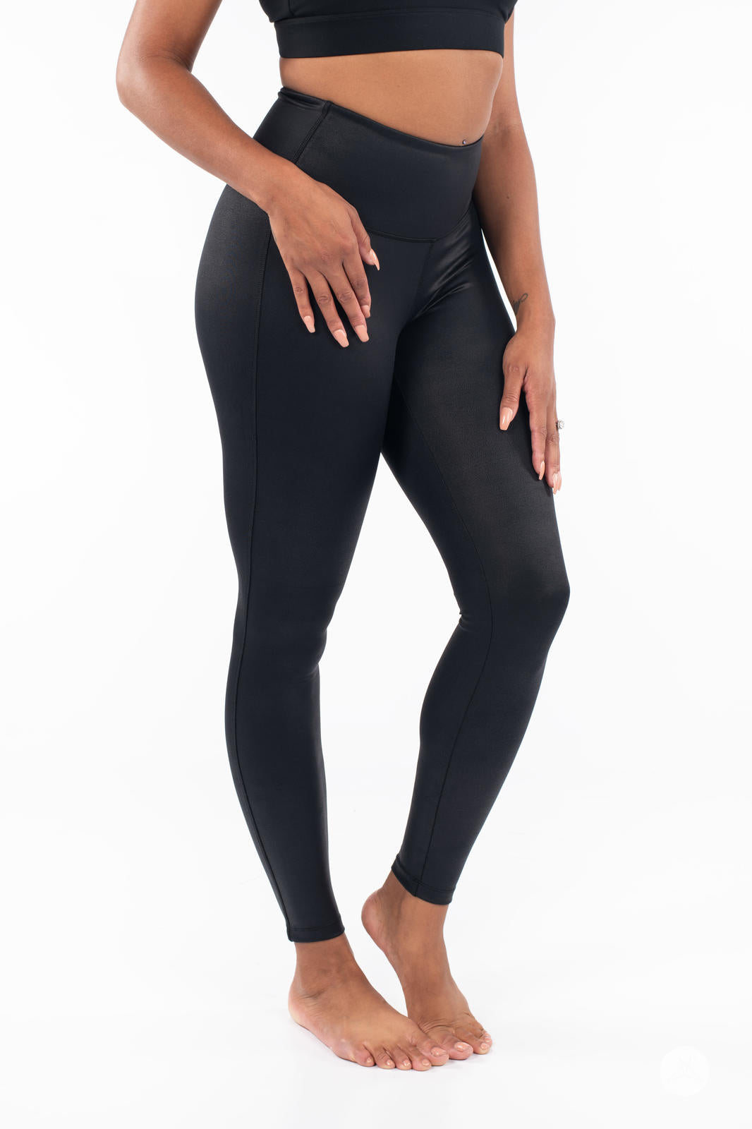Demand more from your leggings with SkinLuxe™. Featuring a subtle  sweet-heart contour to flatter your natural c…