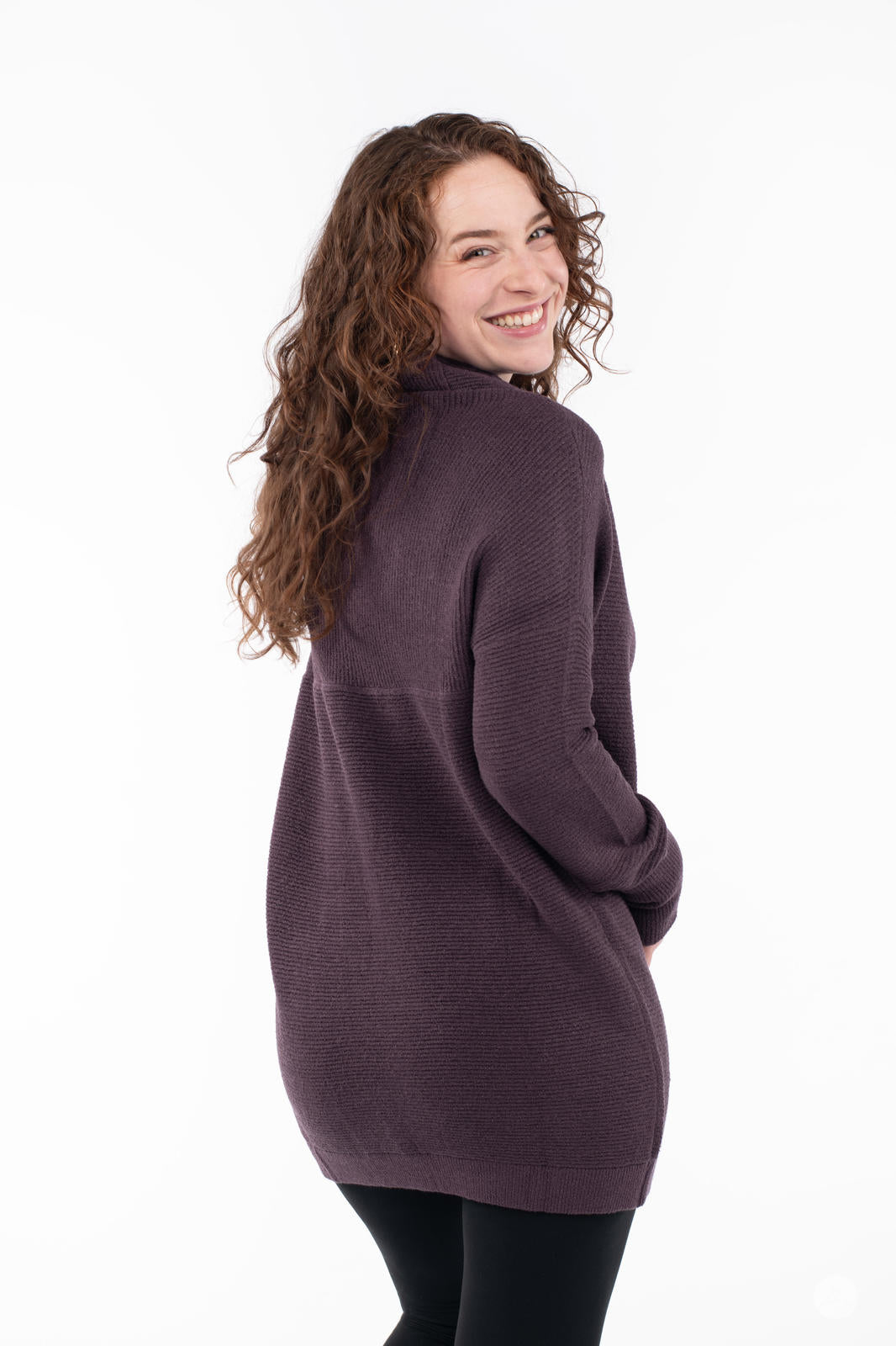 Ottoman Mock Neck Sweater