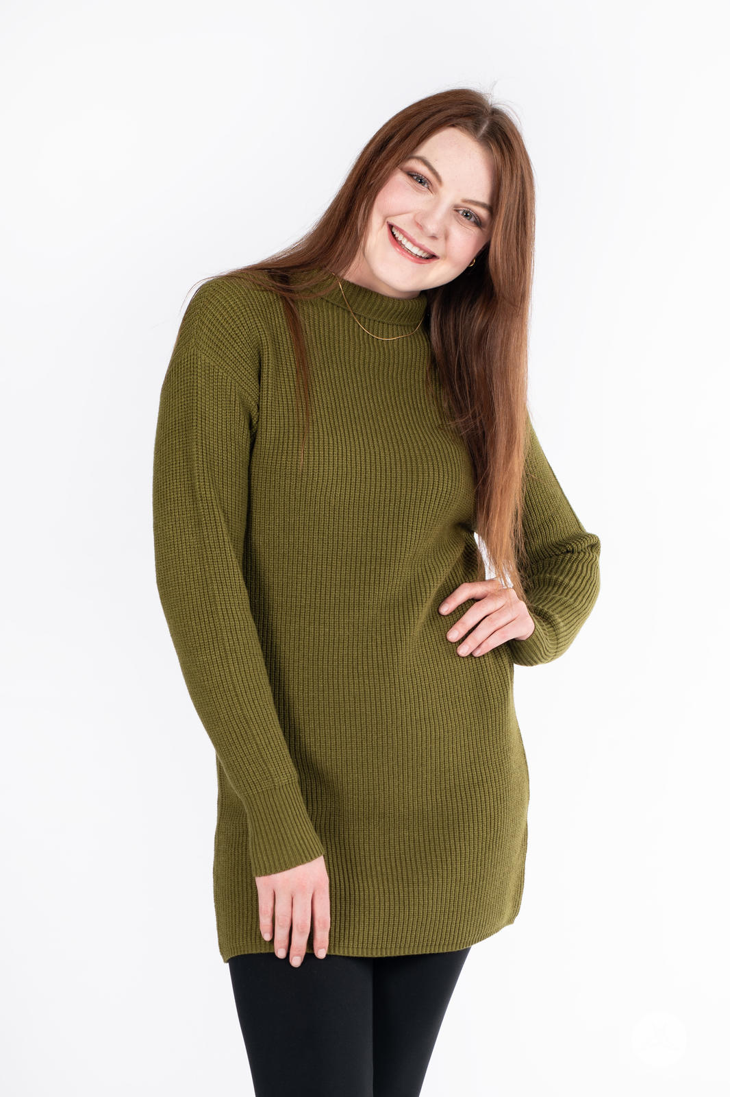 Luxe Knit Sweater Dress