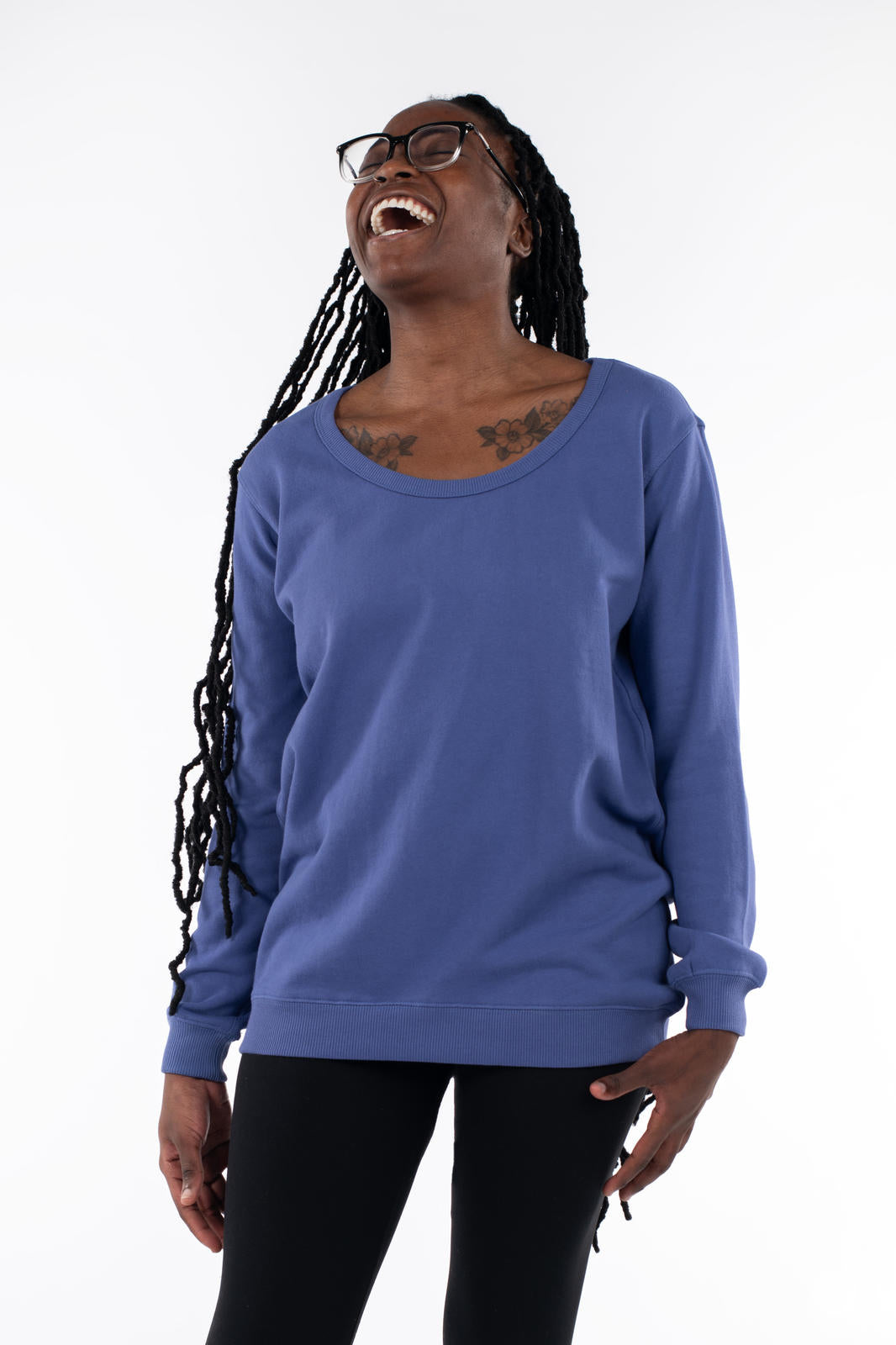 Scoop Neck Sweatshirt