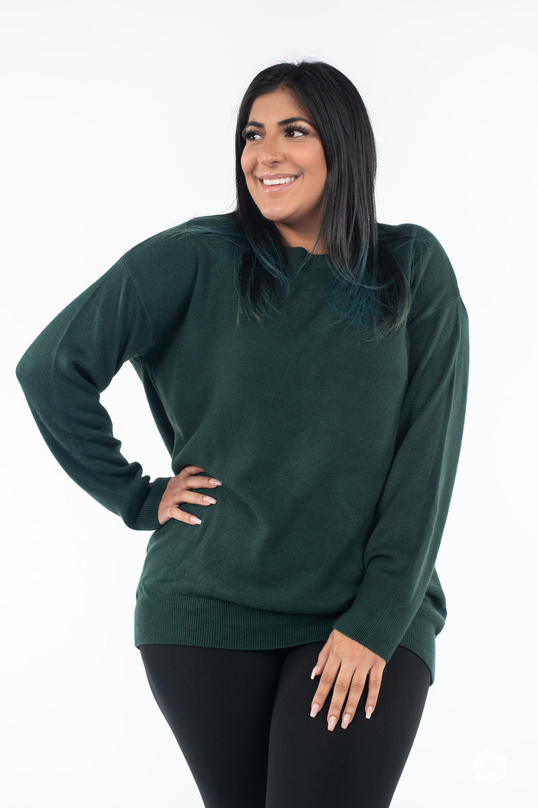 Soft Knit Crew Neck Sweater