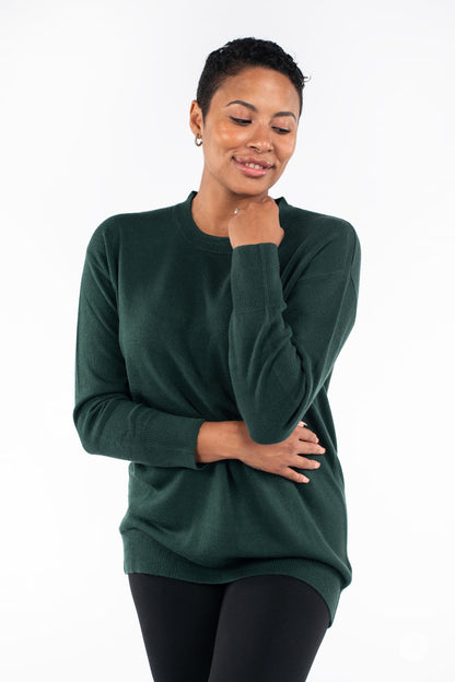 Soft Knit Crew Neck Sweater