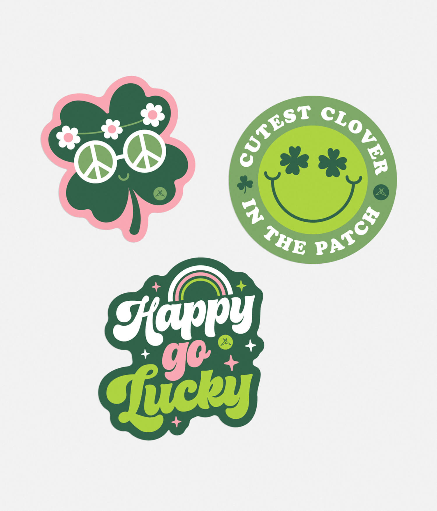 Happy Go Lucky Sticker Pack