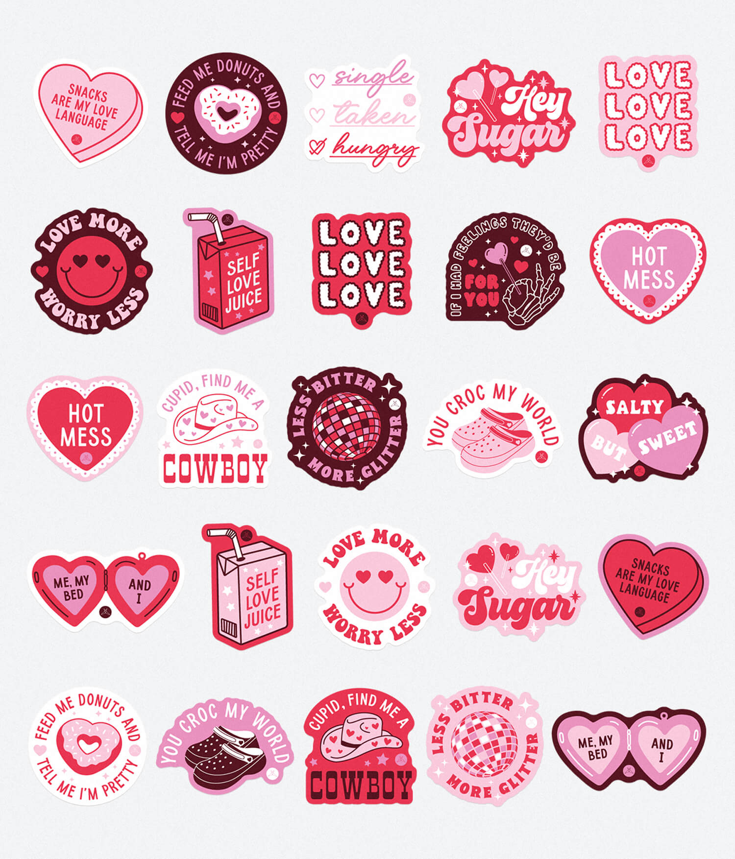 Hey Sugar Sticker 25 Pack