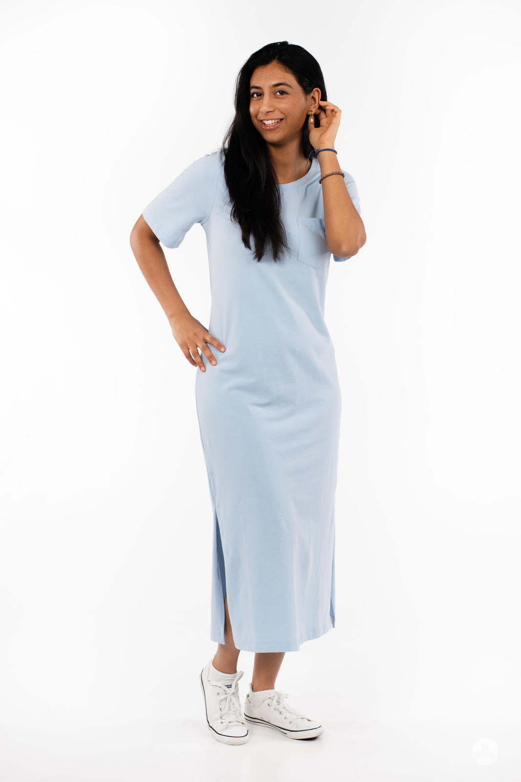 Pocket Tee Maxi Dress