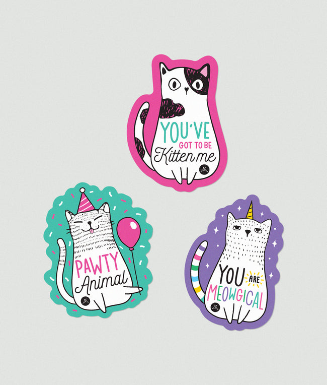 You've Got To Be Kitten Me Sticker Pack