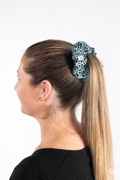 Celtic Rain 2.0 Scrunchie