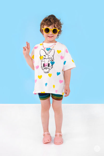 Colourful Connection Kids Biker Shorts - Short Notice