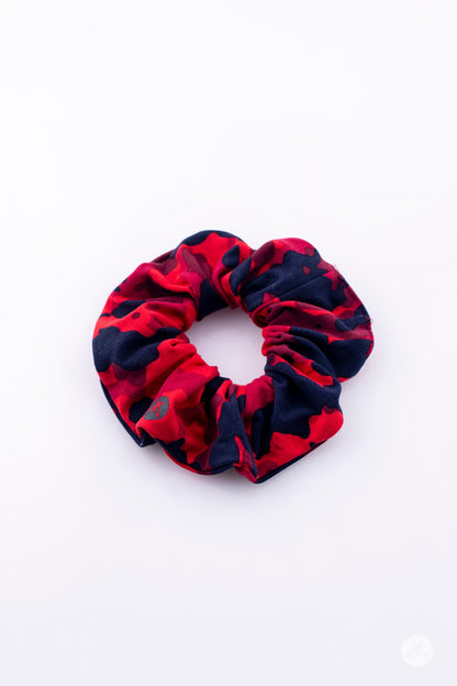 Crimson Disguise Scrunchie