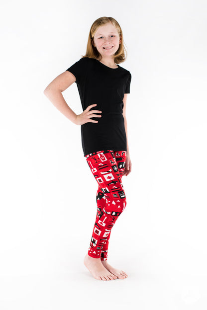 Wild and Free Kids leggings - SweetLegs