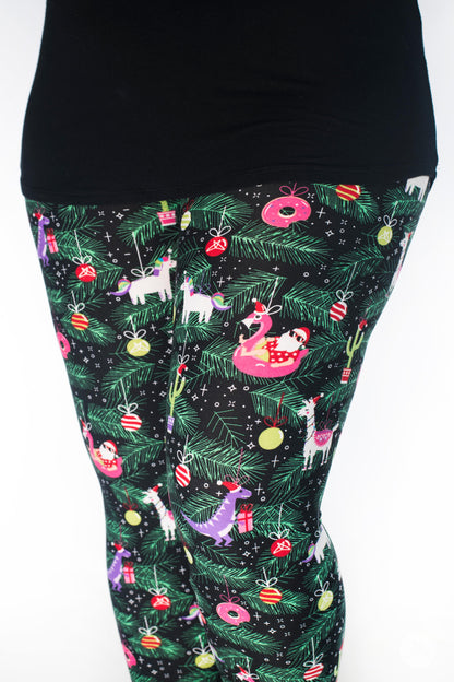 Sleigh All Day leggings - SweetLegs