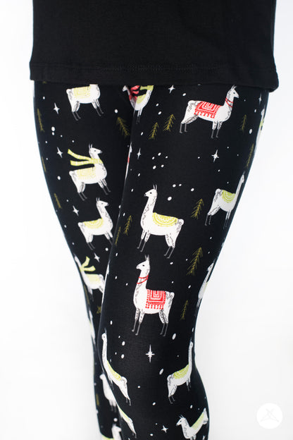 Feliz Llamadad Kids leggings - SweetLegs