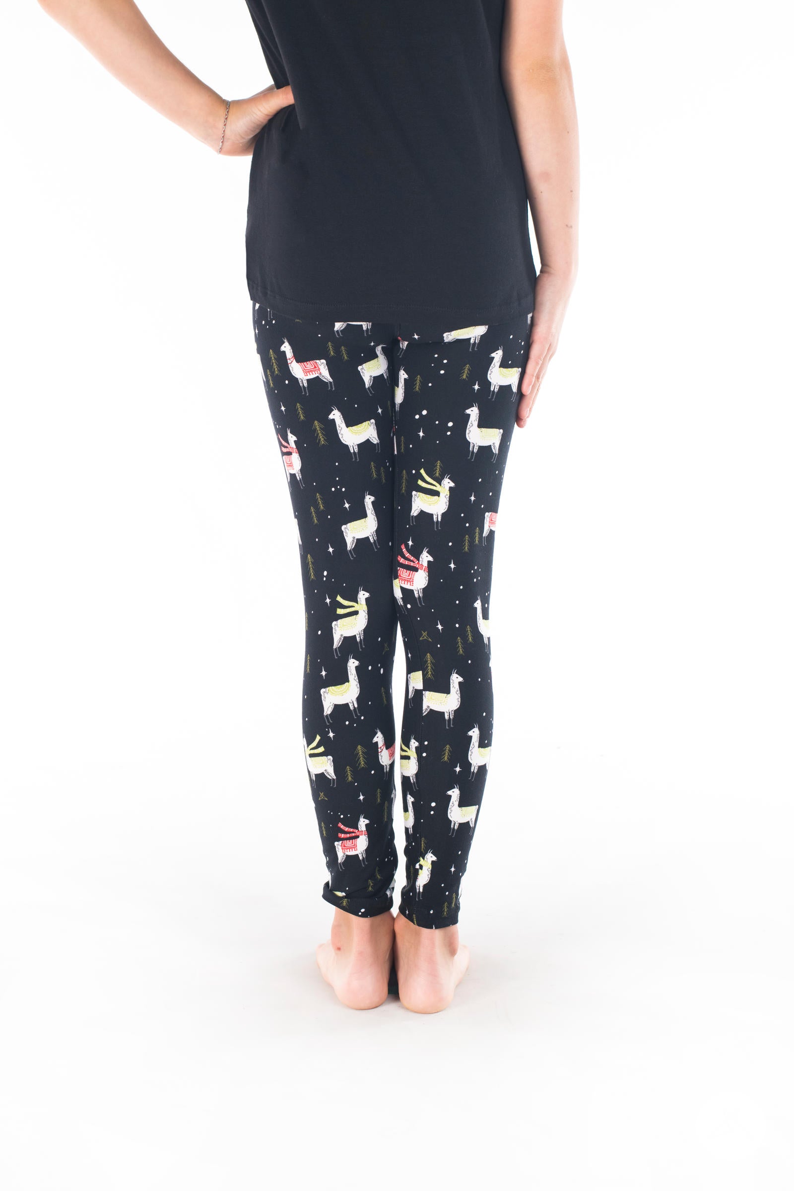 Feliz Llamadad Kids leggings - SweetLegs