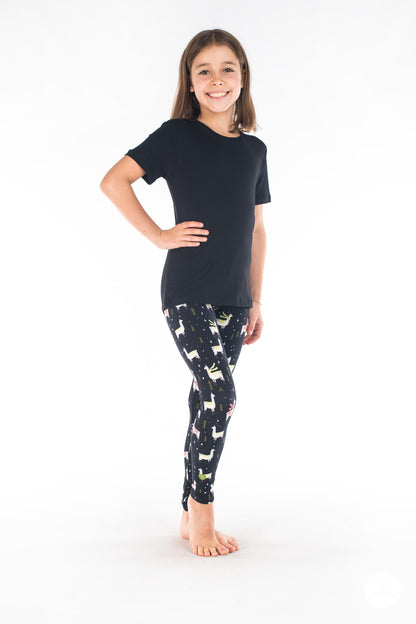 Feliz Llamadad Kids leggings - SweetLegs