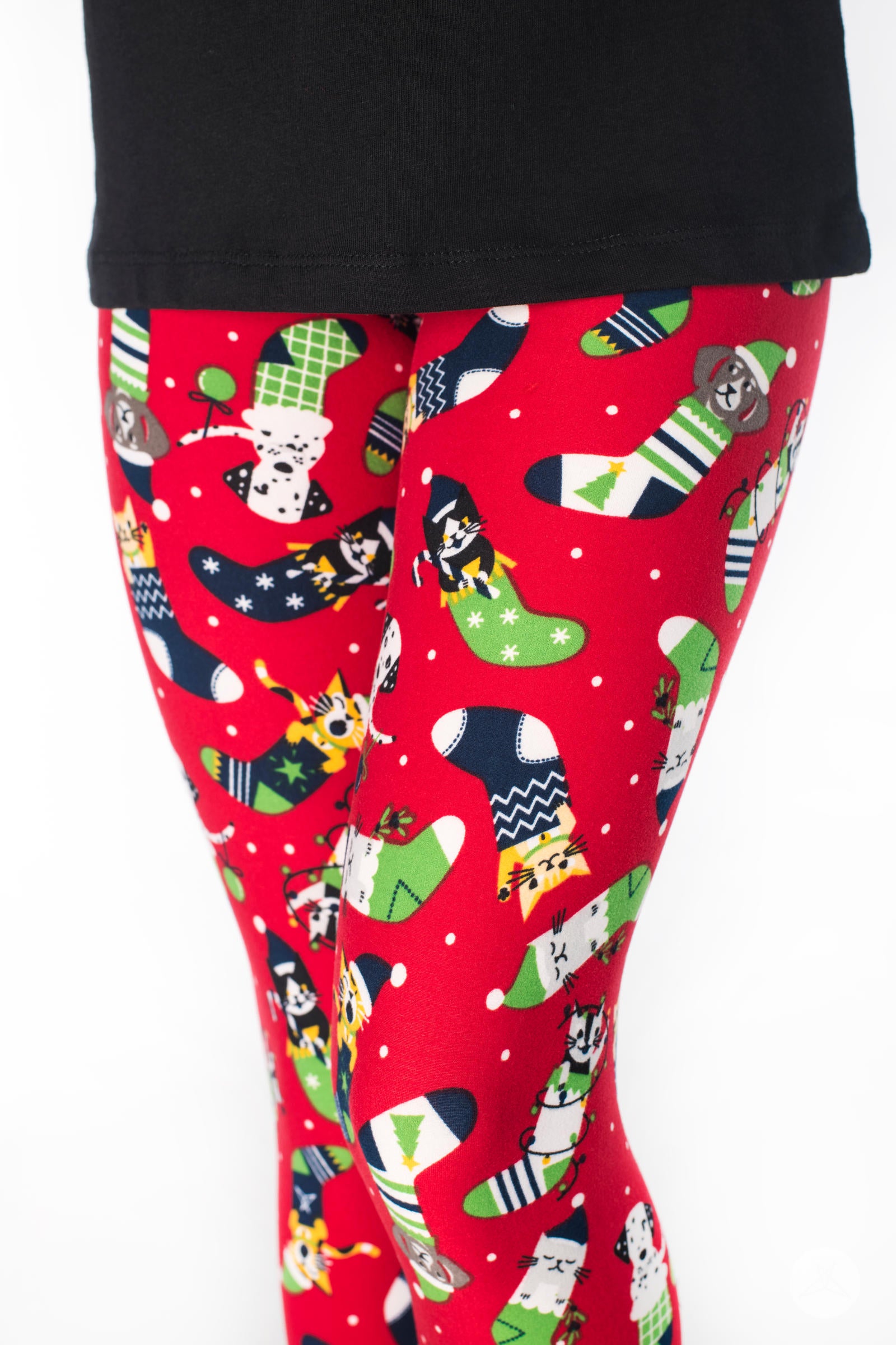 Santa's Helpers Kids leggings - SweetLegs