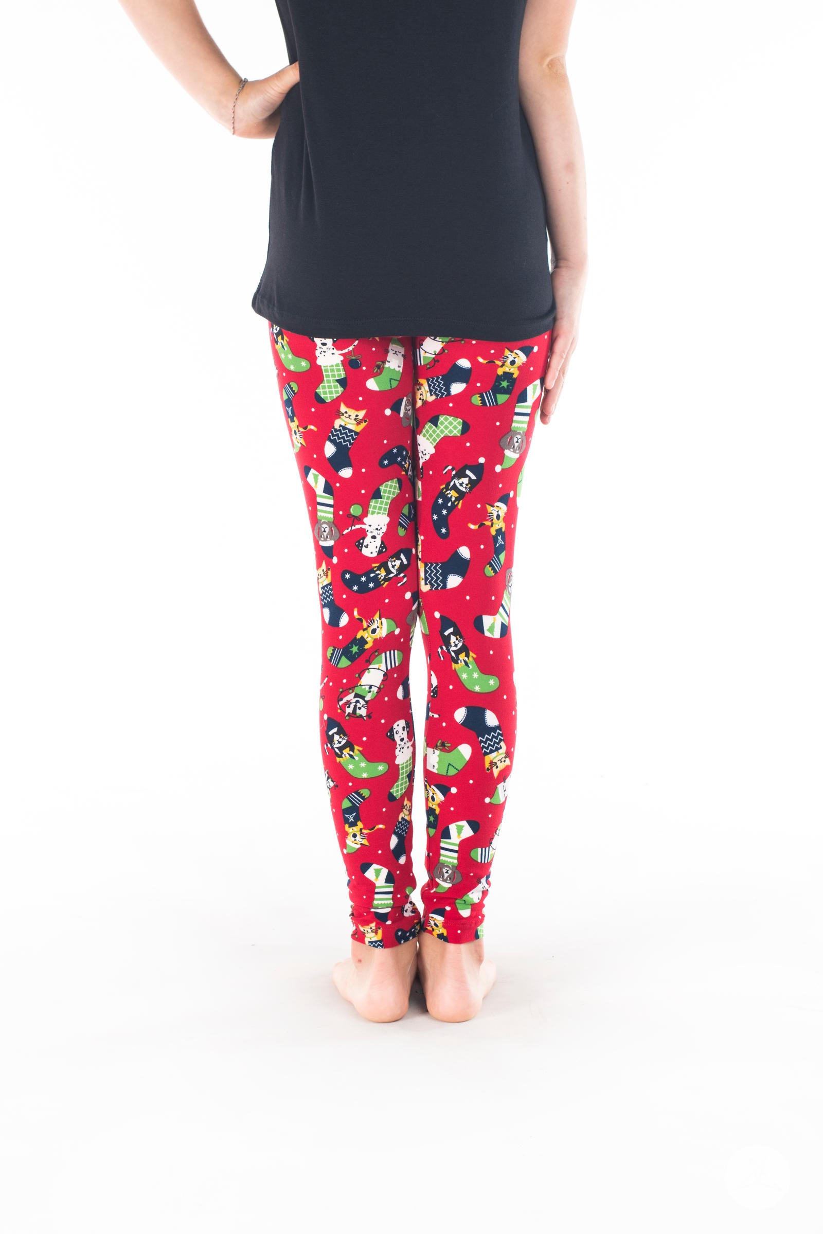 Santa's Helpers Kids leggings - SweetLegs