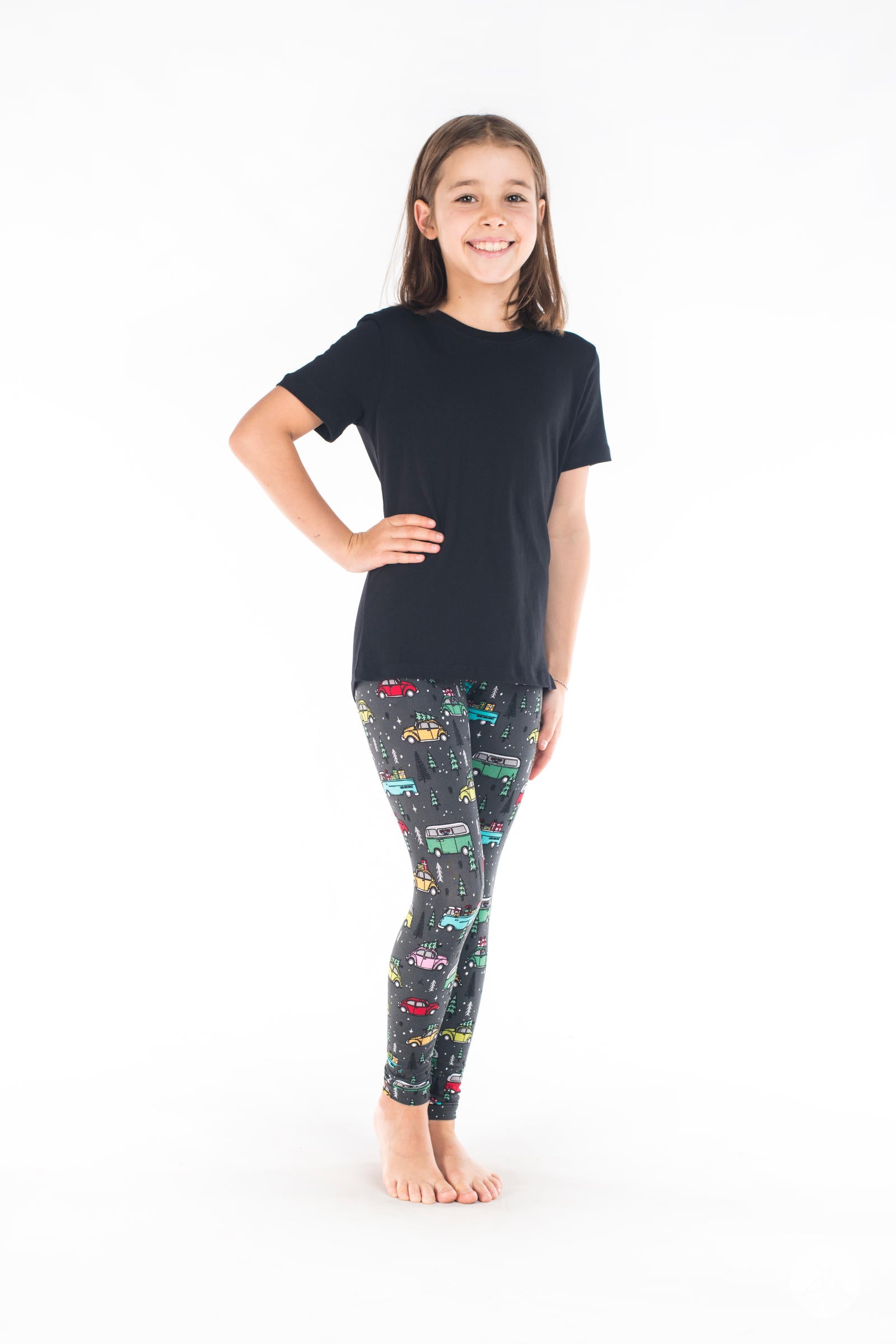 Holiday Road Kids leggings - SweetLegs