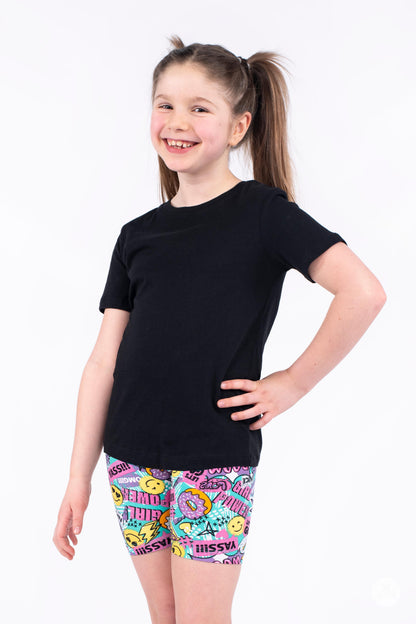 Doodle Days Kids Biker Shorts