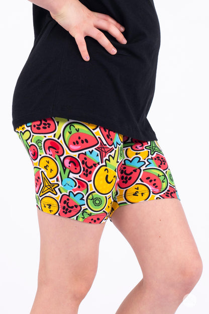 Tutti Fruity Kids Biker Shorts