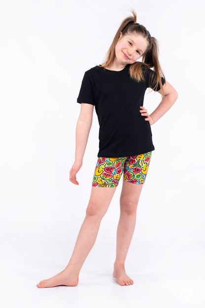 Tutti Fruity Kids Biker Shorts