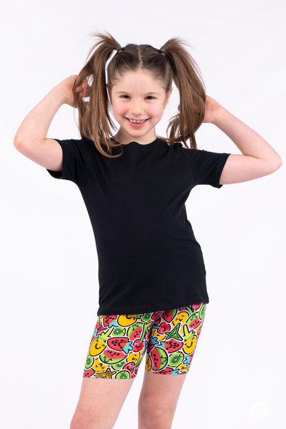 Tutti Fruity Kids Biker Shorts