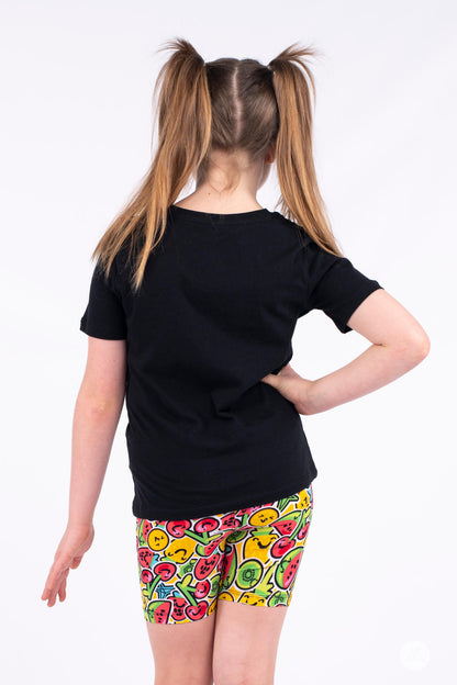 Tutti Fruity Kids Biker Shorts