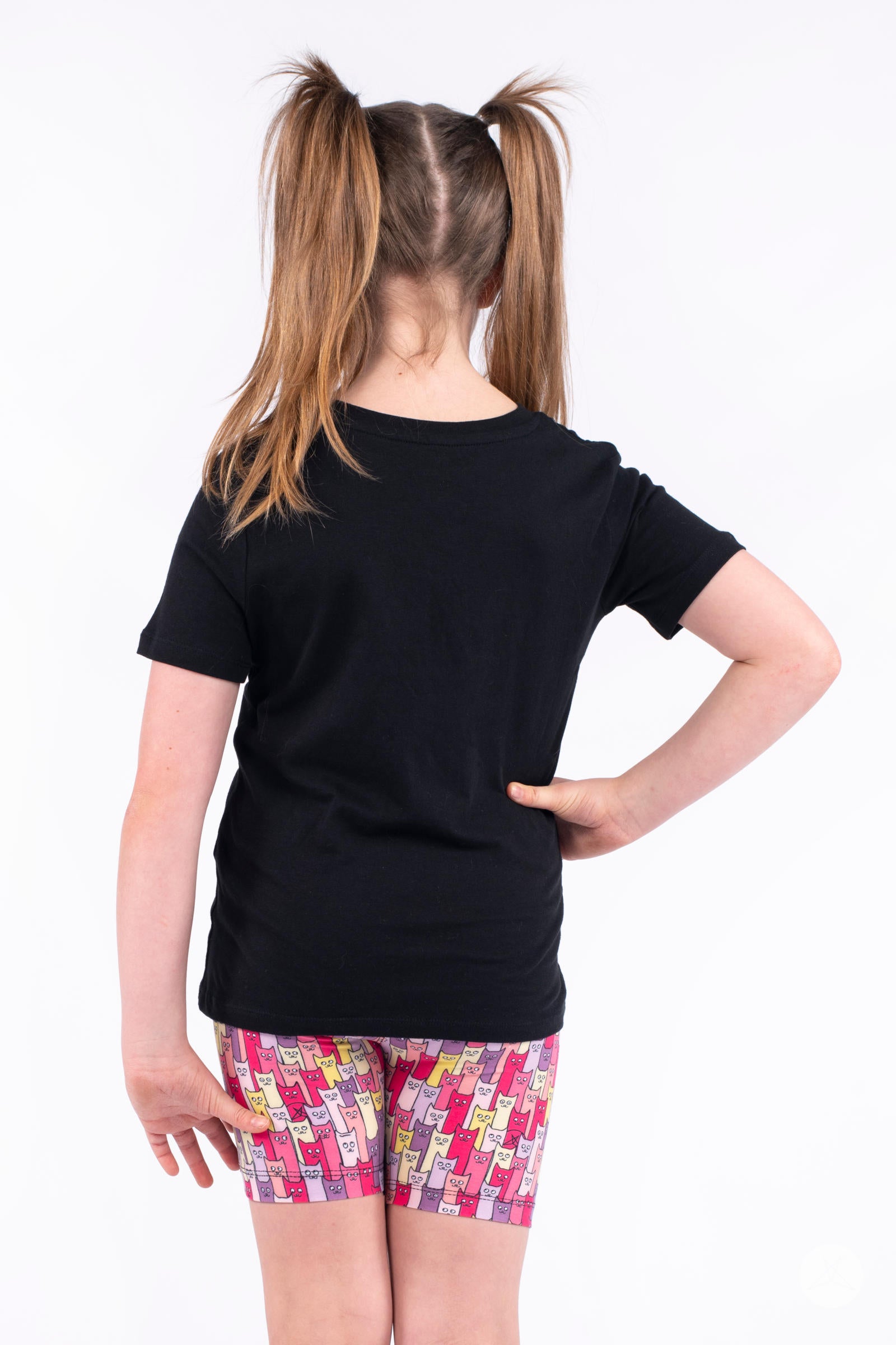 Cattitude Kids Biker Shorts