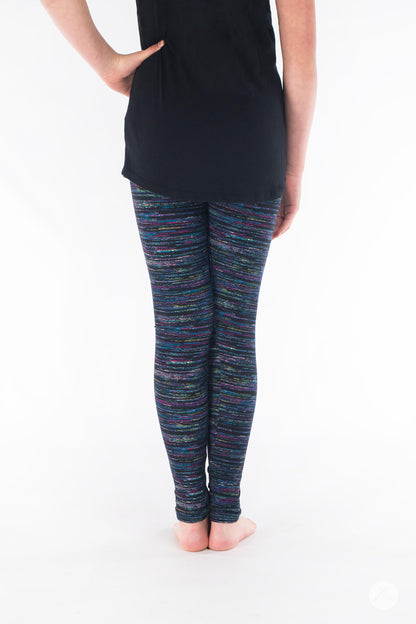 Blueberry Opal Kids leggings - SweetLegs