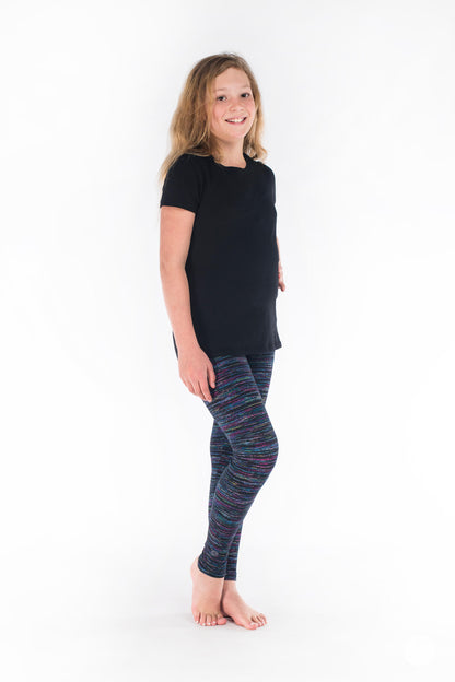 Blueberry Opal Kids leggings - SweetLegs