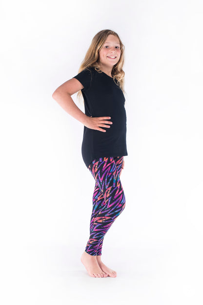 Electric Slide Kids leggings - SweetLegs