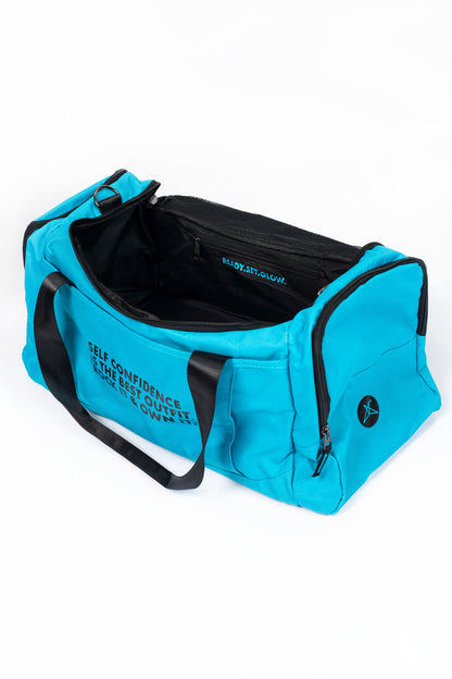 Signature Duffle Bag Bright Cerulean