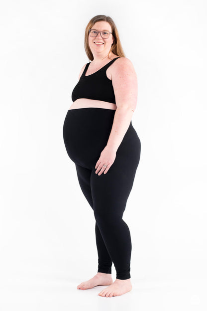 Maternity Leggings Black