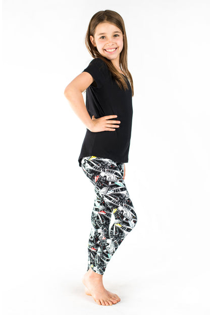 California Dreamin' Kids leggings - SweetLegs