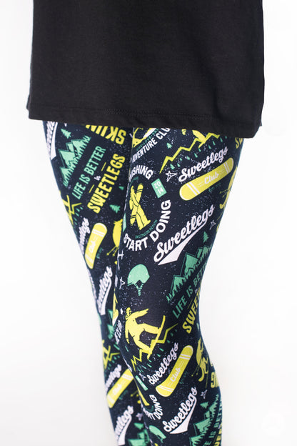 Lift Pass Kids leggings - SweetLegs