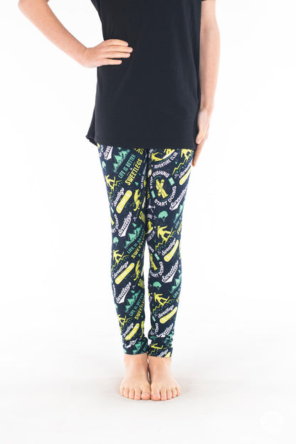 Lift Pass Kids leggings - SweetLegs